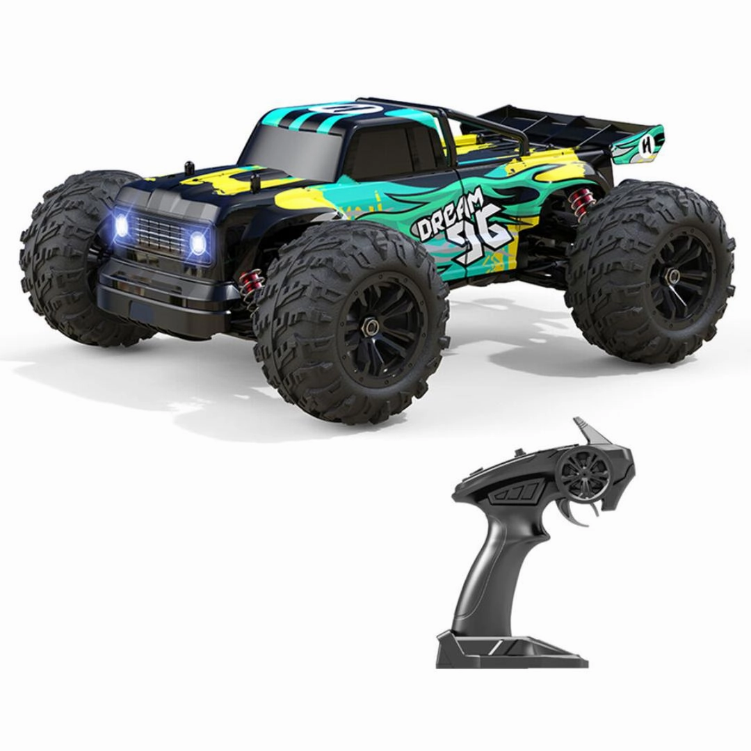 Sam Toys- Electric All Terrain Vehicle High Speed RC 1:16 Car Hobby Line Assorted Multicolour
