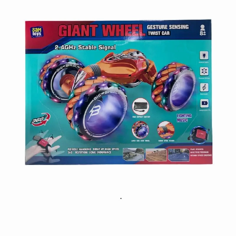 Sam Toys Giant Wheel Gesture Sensing Twist RC Monster Car