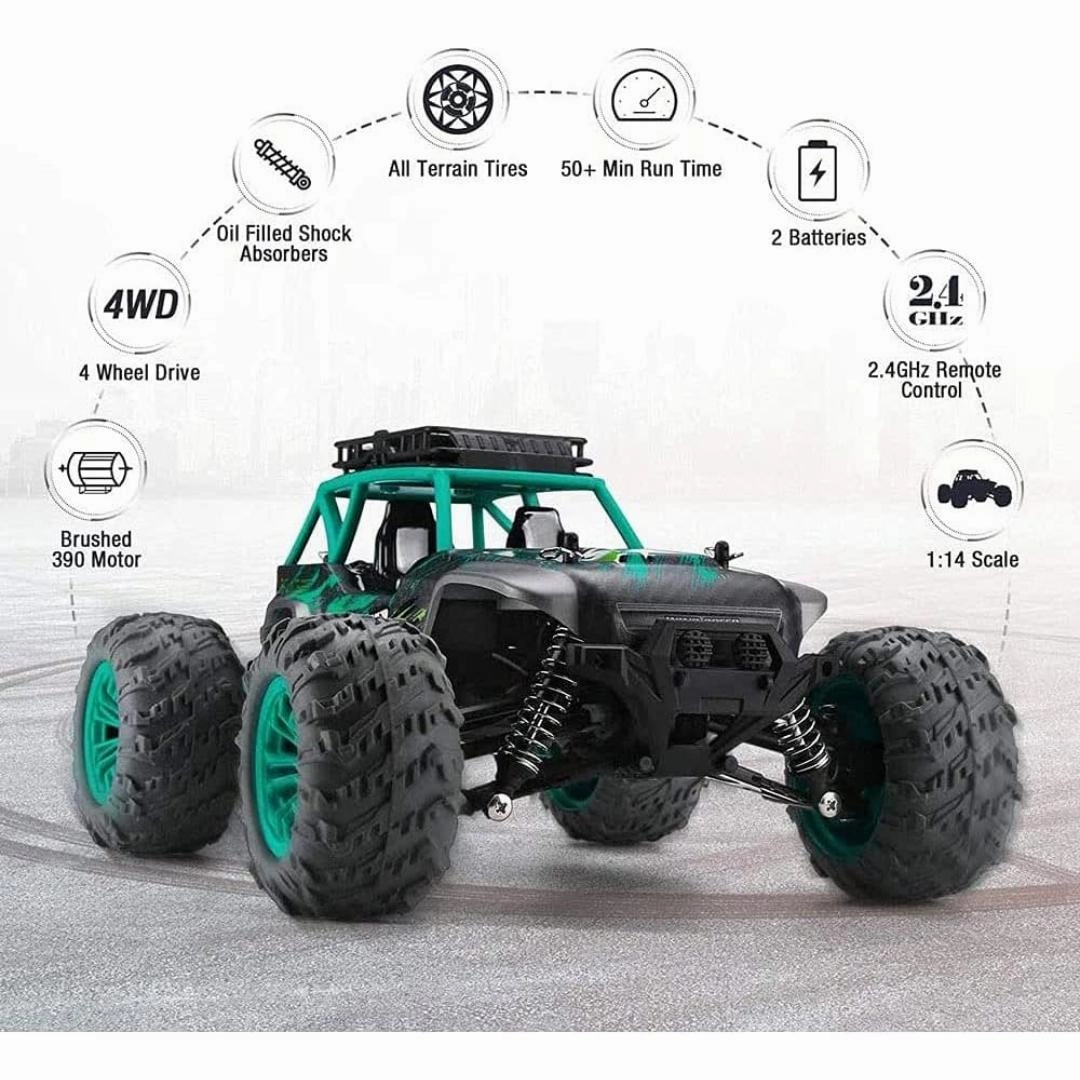 Sam Toys High Speed Remote Control Car, 1:14 Scales 4wd RC car Hobby Line