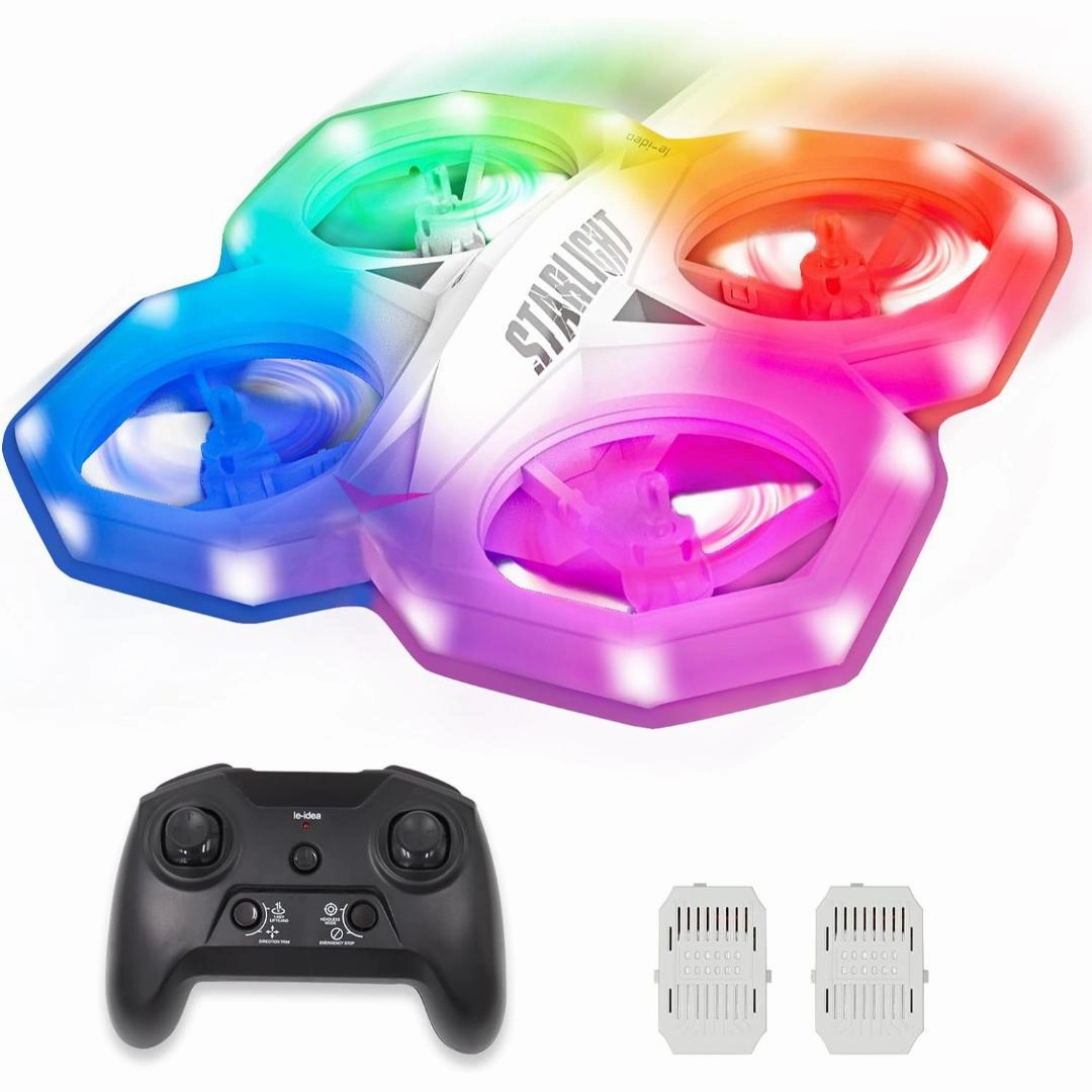 Sam Toys RC Drone Light Hawk Stunt Flyer with High Speed Rotation, Headless Mode, Quadcopter