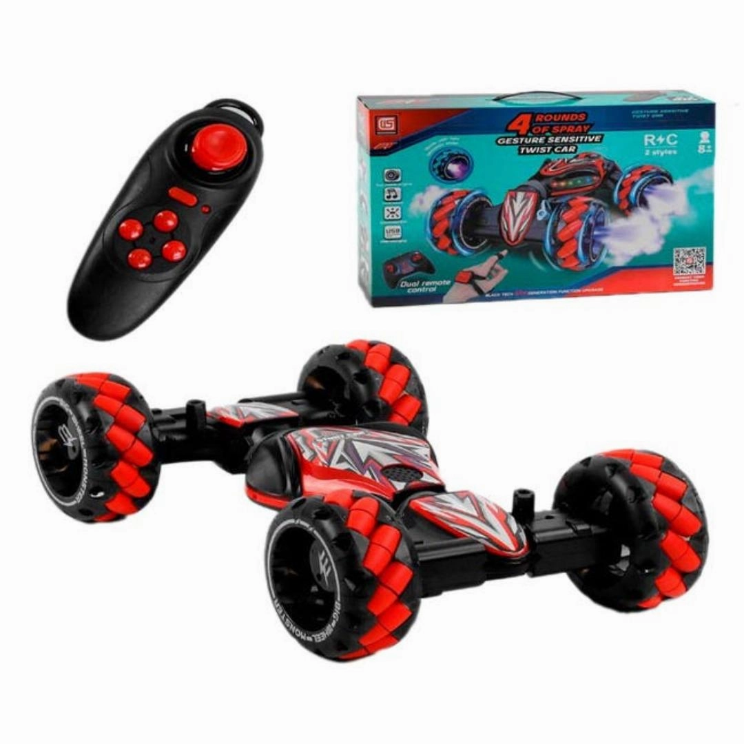 SAM TOYS RC SMOKING TWISTING CAR