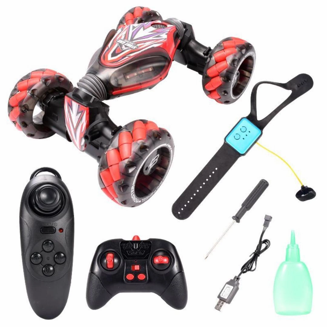 SAM TOYS RC SMOKING TWISTING CAR