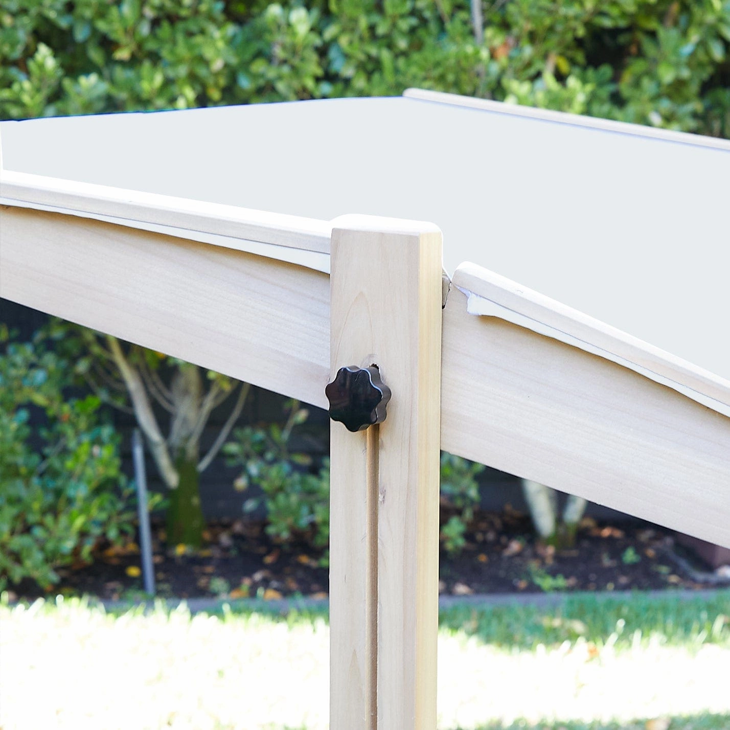 Sand Pit w/ Adjustable Canopy & Bench Seating - Preorder
