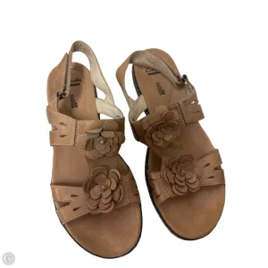 Sandals Flats By Clarks In Brown, Size: 10 clarks