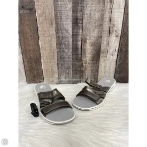 Sandals Flats By Clarks In Grey, Size: 8 clarks