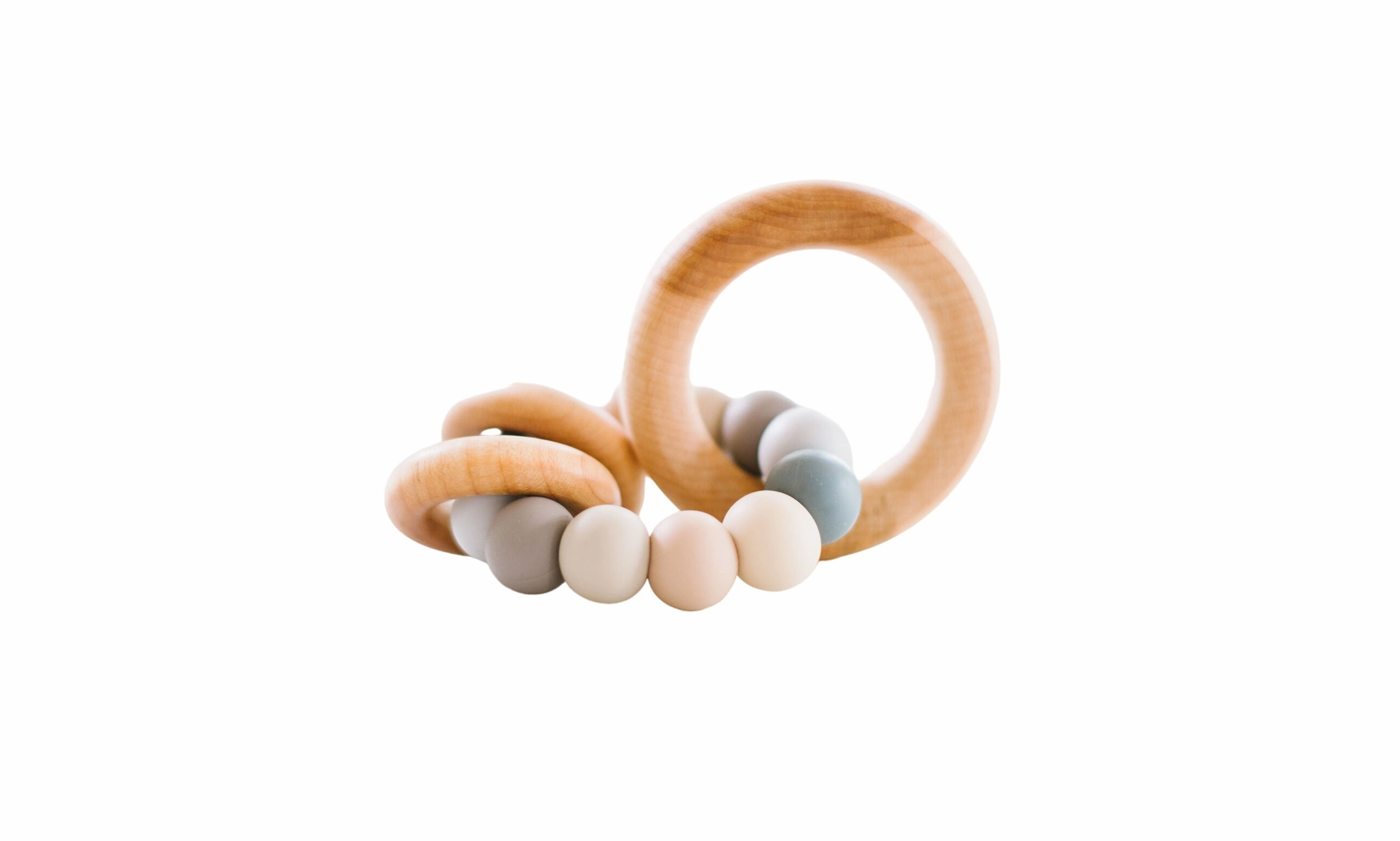 Saturn Ring Wooden Baby Teether