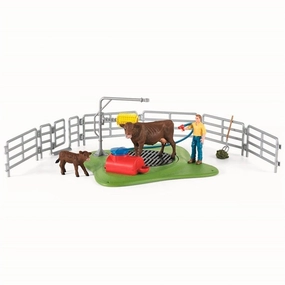 Schleich Farm World Cow Wash