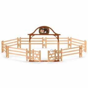Schleich Horse Club Paddock with Entry Gate