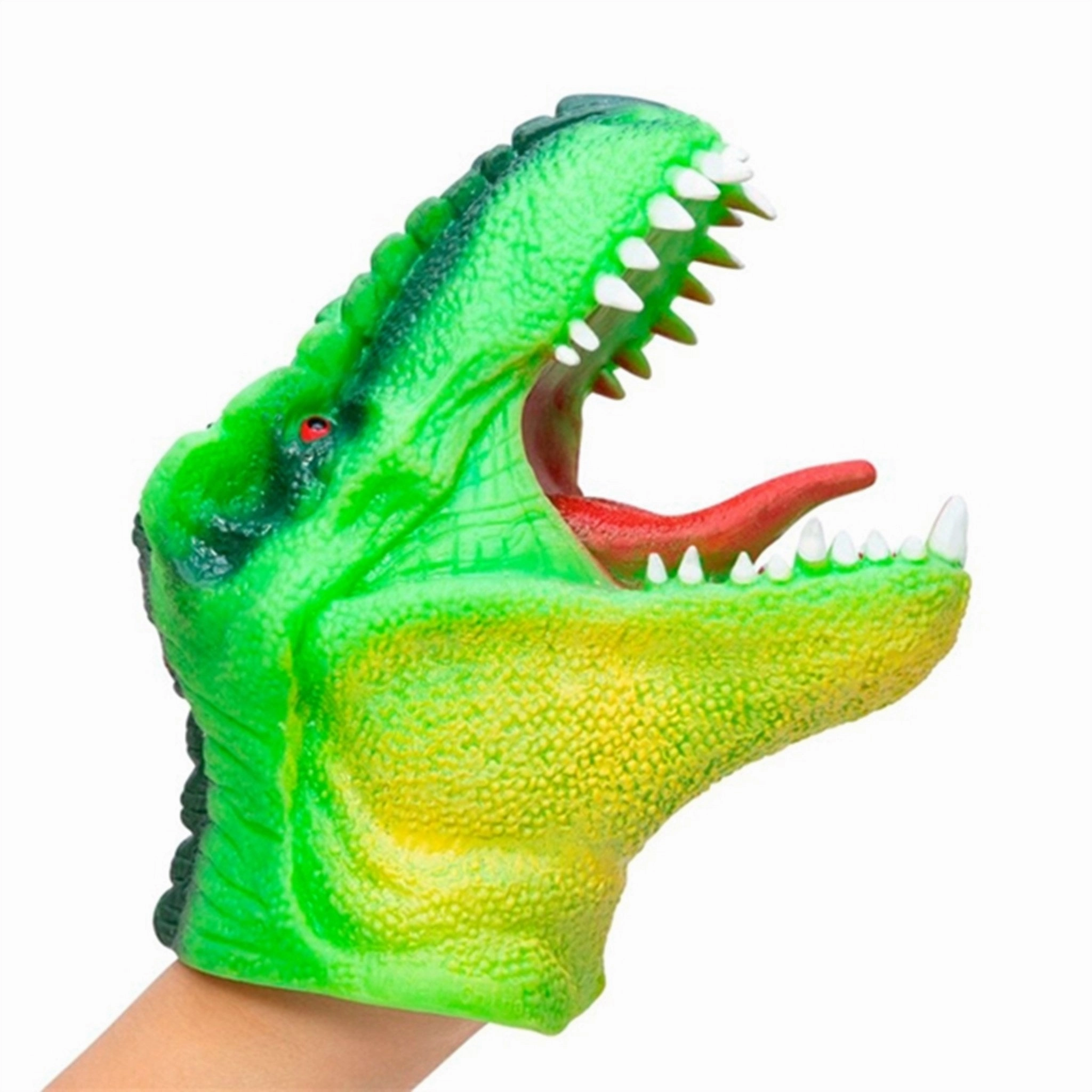 Schylling Dinosaur Hand Puppet Green