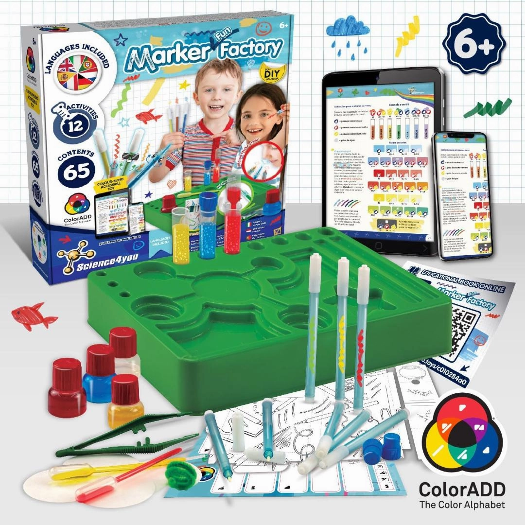 Science4you Marker Factory for Kids , Arts and Crafts for Kids