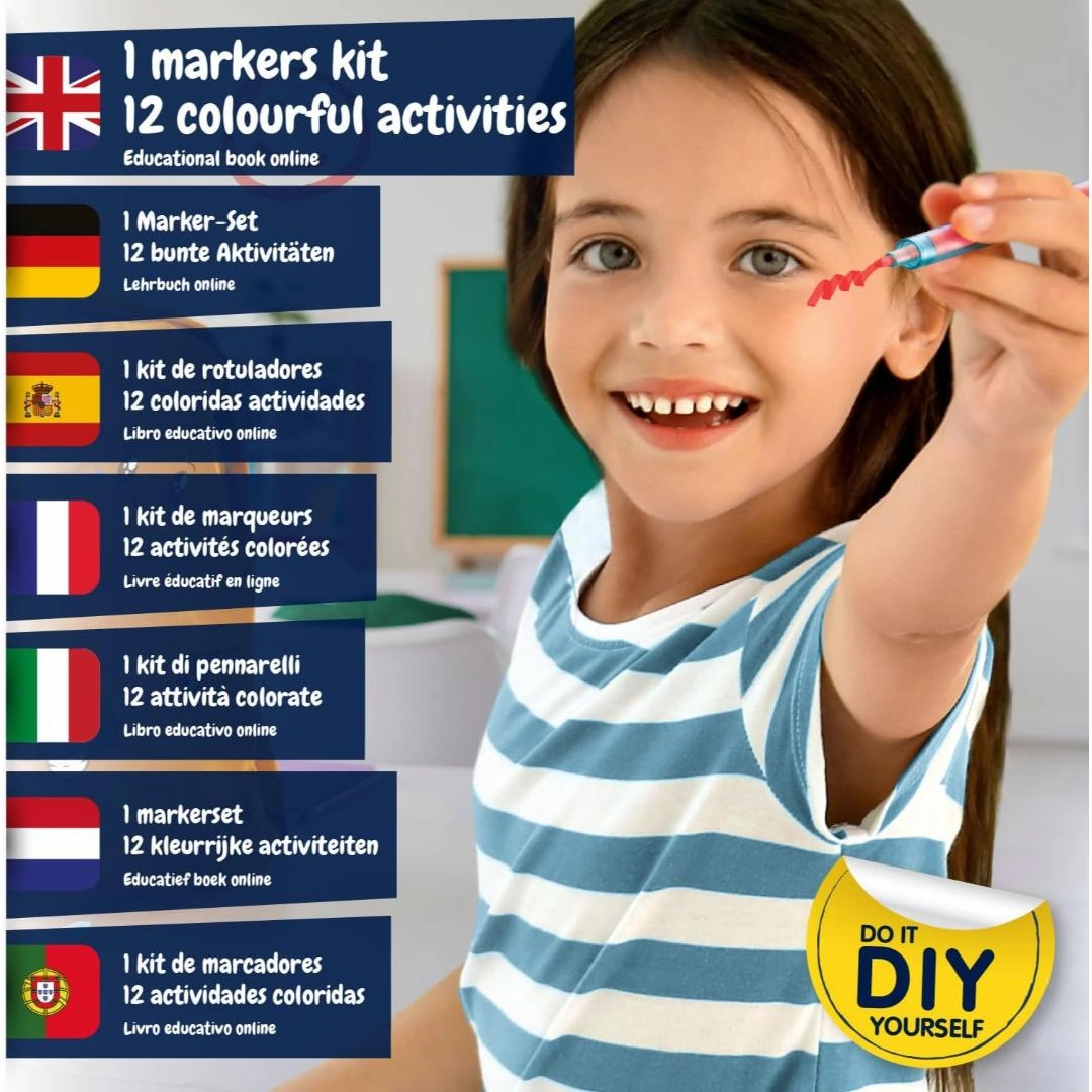 Science4you Marker Factory for Kids , Arts and Crafts for Kids