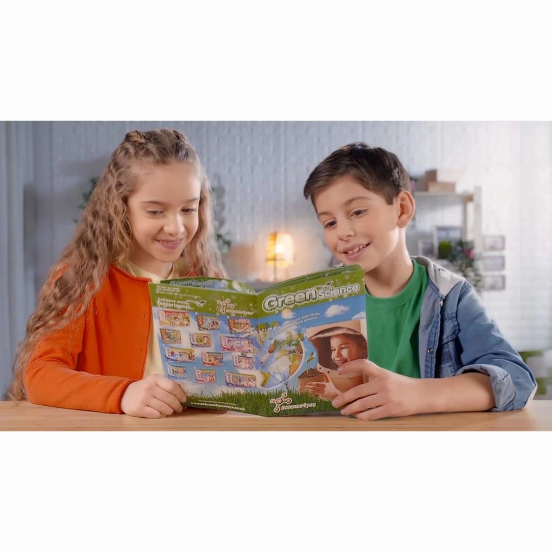 Science 4 You Green Science Kit, Science Experiments- Cress Seeds for Kids to Grow