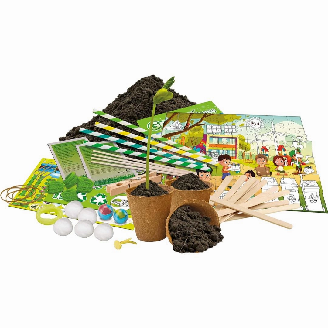 Science 4 You Green Science Kit, Science Experiments- Cress Seeds for Kids to Grow