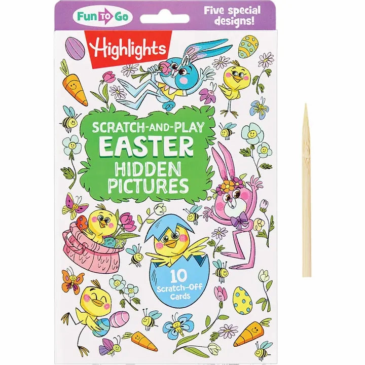 Scratch-And-Play Hidden Pictures