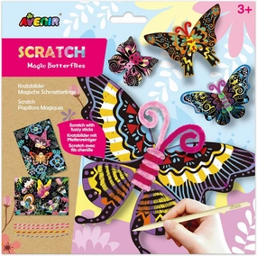 Scratch Art Avenir - Butterflies