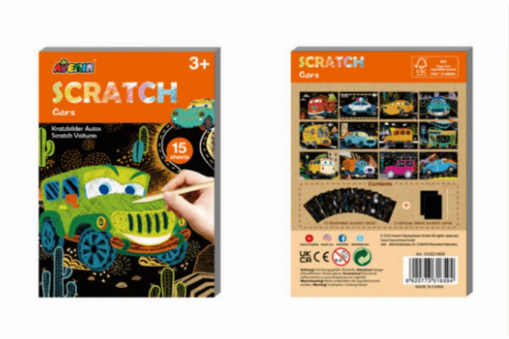 Scratch Art Avenir - Cars