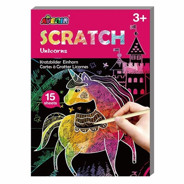 Scratch Art Avenir - Unicorns