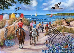 Sea Horses - BIG 500 Piece Jigsaw Puzzle