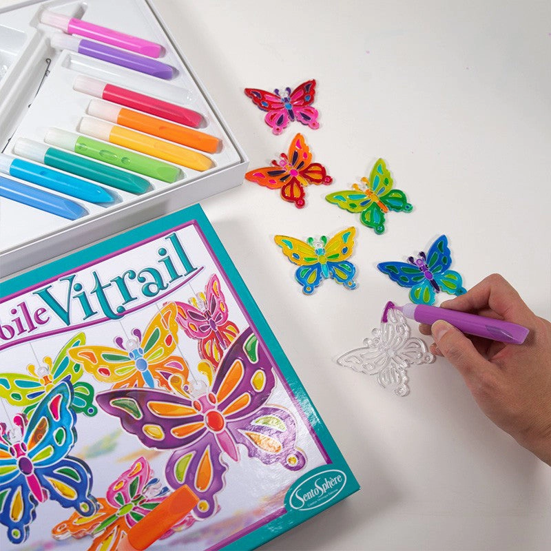 Sentosphre Mobile Vitrail - Papillons - 2017