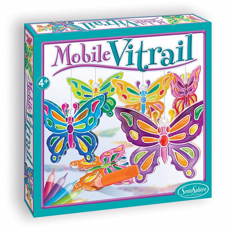 Sentosphre Mobile Vitrail - Papillons - 2017