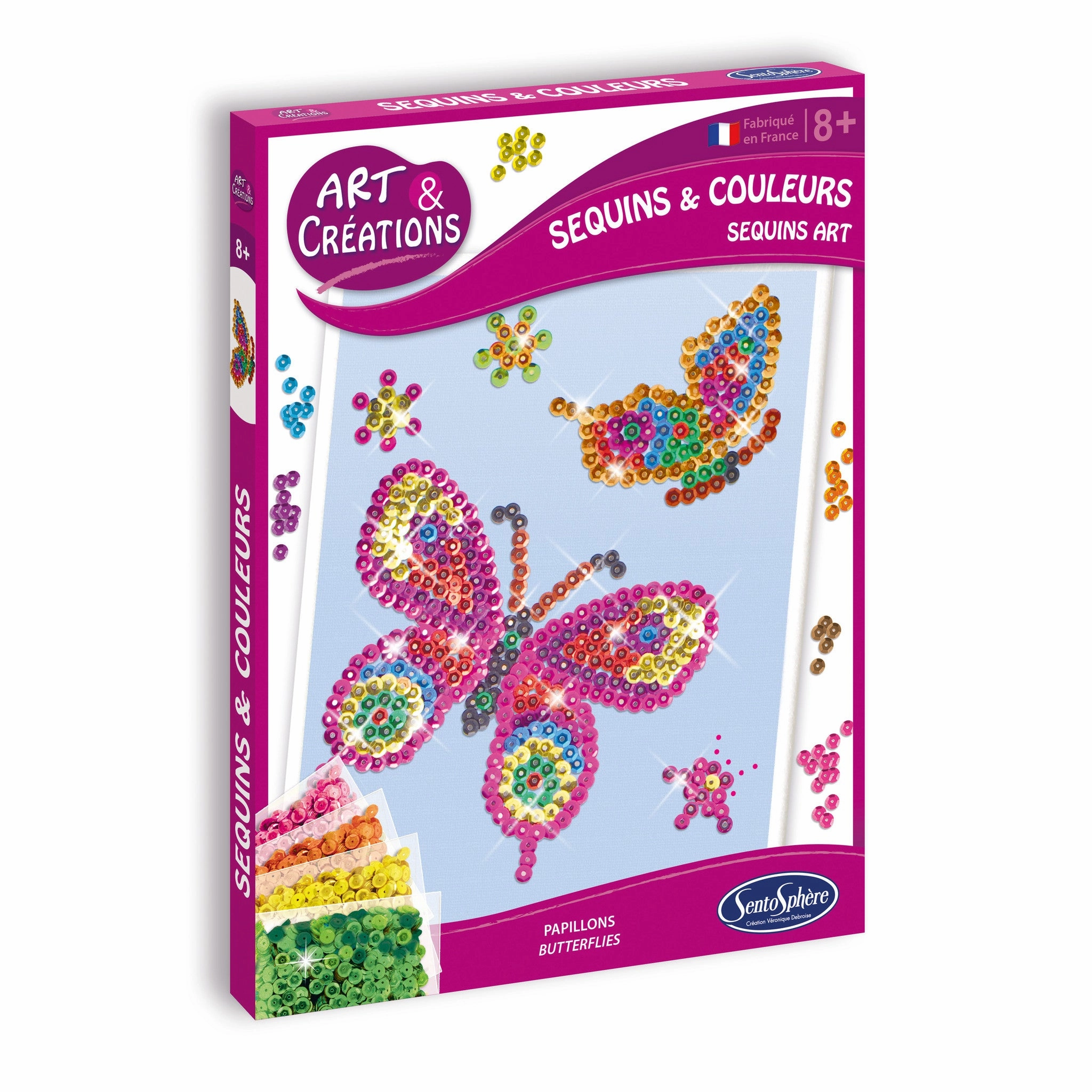 Sentosphre Sequins and Colours Butterflies
