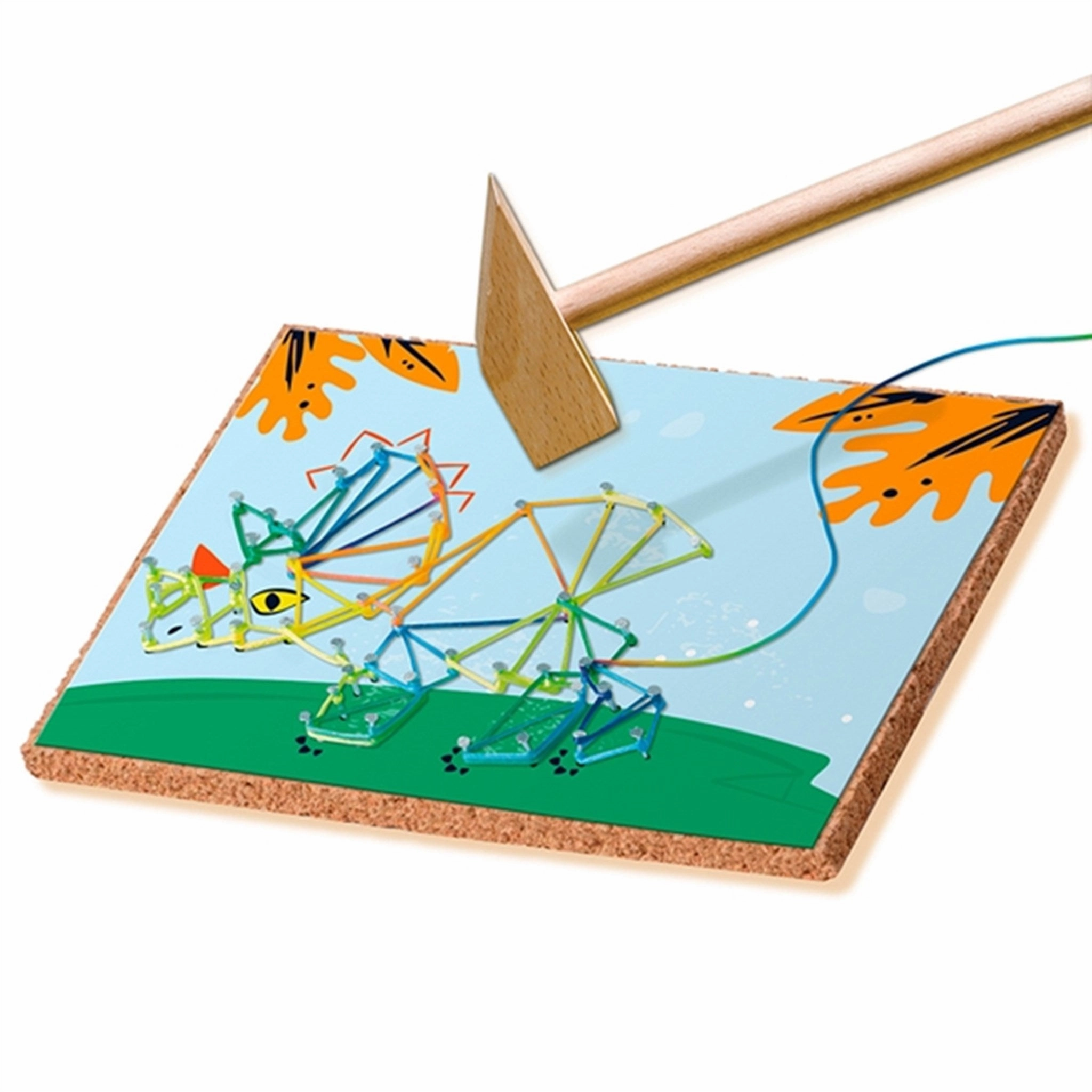 SES Creative Hammer Dino String Art