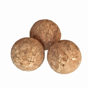 Set of 3 Cork Balls for Slingshot