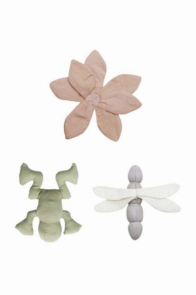 Set Of 3 Crinkle And Rattle Baby Toys Lily Pond