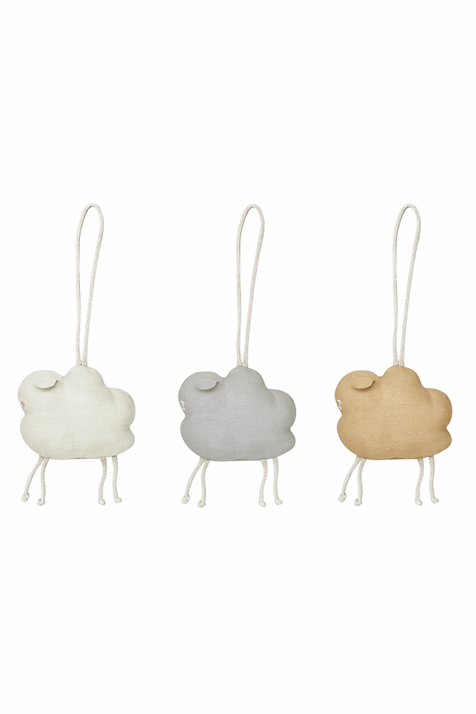 Set Of 3 Rattle Toy Hangers