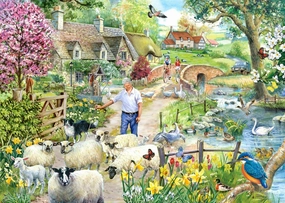 Shepherd's Lane - 1000 Piece Jigsaw Puzzle