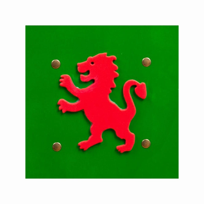 Shield Kamelot Green Lion