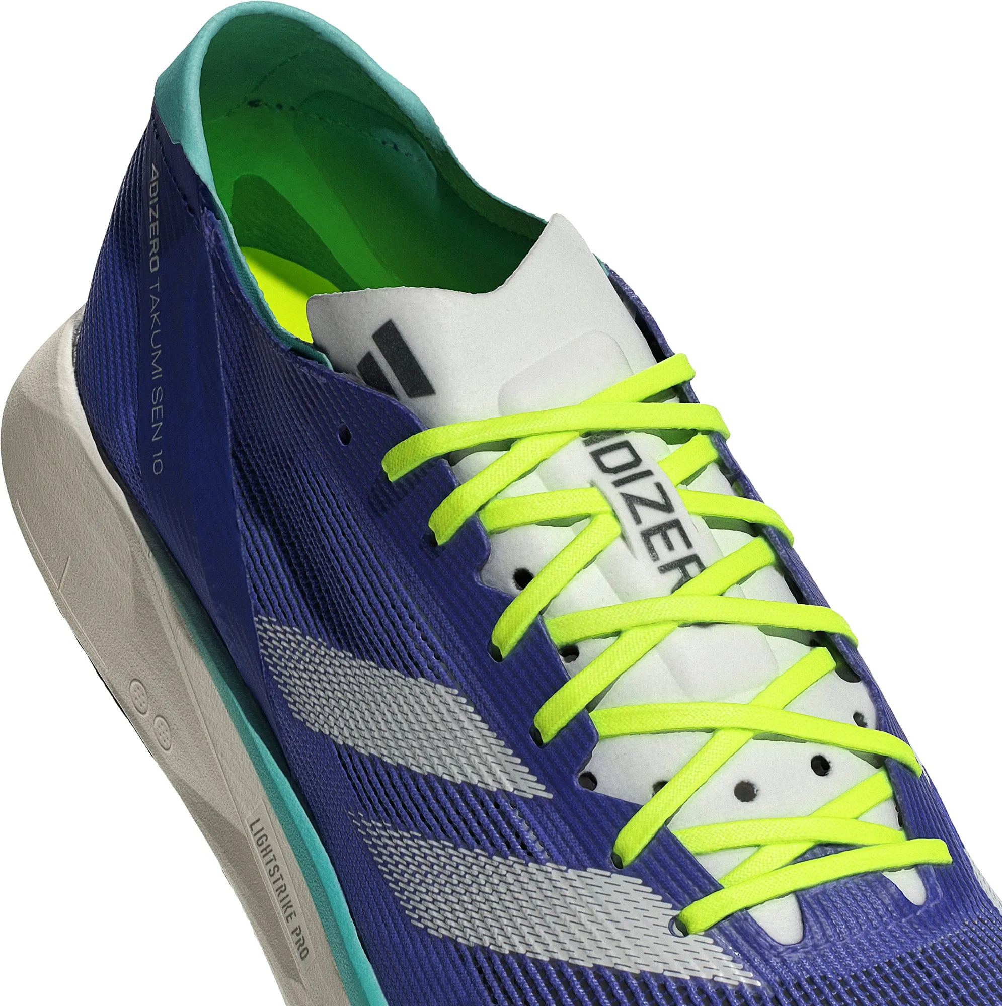 Shoes Adidas footwear Men adidas Adizero Takumi Sen 10 Mens Running Shoes - Blue