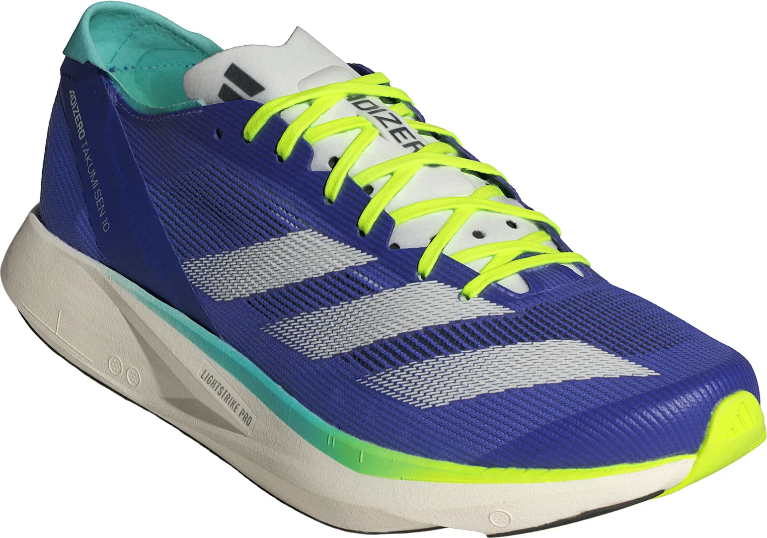 Shoes Adidas footwear Men adidas Adizero Takumi Sen 10 Mens Running Shoes - Blue