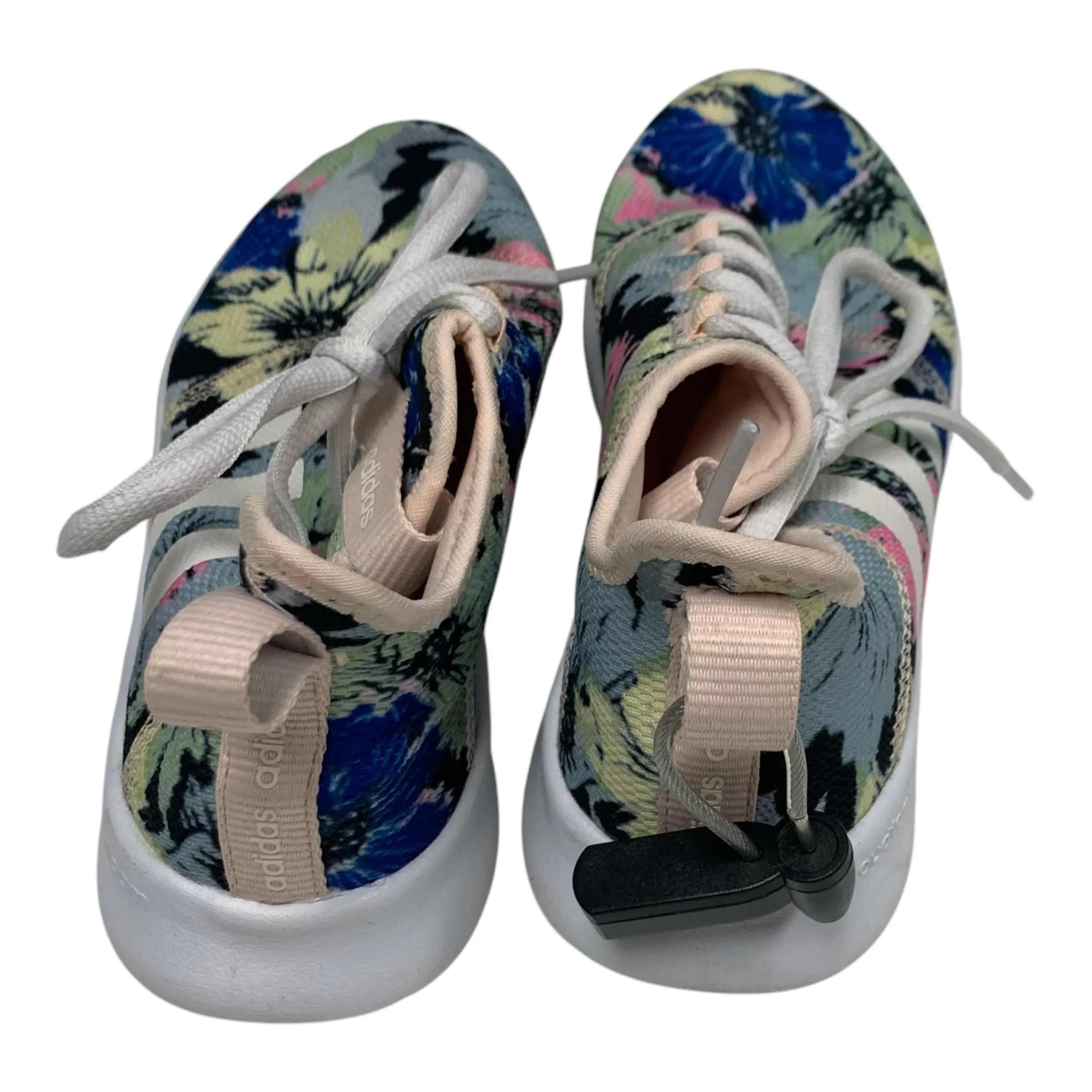 Shoes Athletic By Adidas In Floral Print, Size: 6 adidas