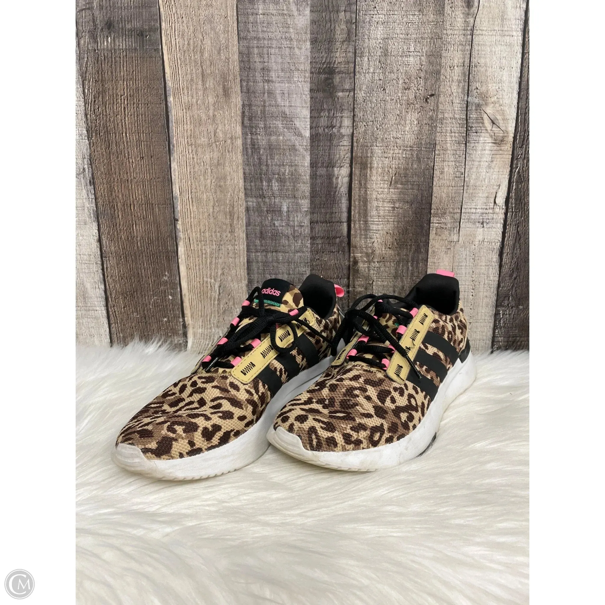 Shoes Athletic By Adidas In Leopard Print, Size: 6.5 adidas