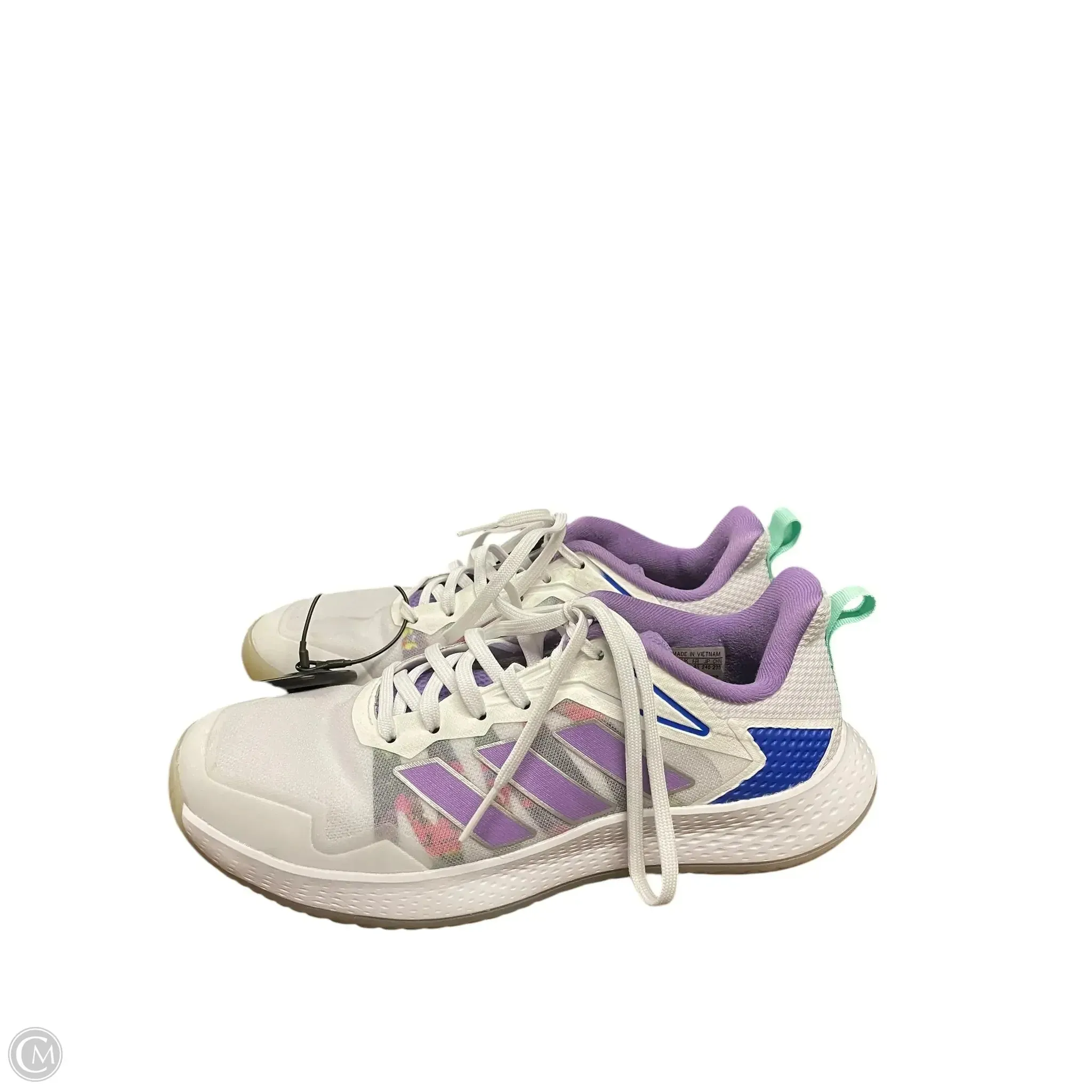 Shoes Athletic By Adidas In Purple & White, Size: 7 adidas