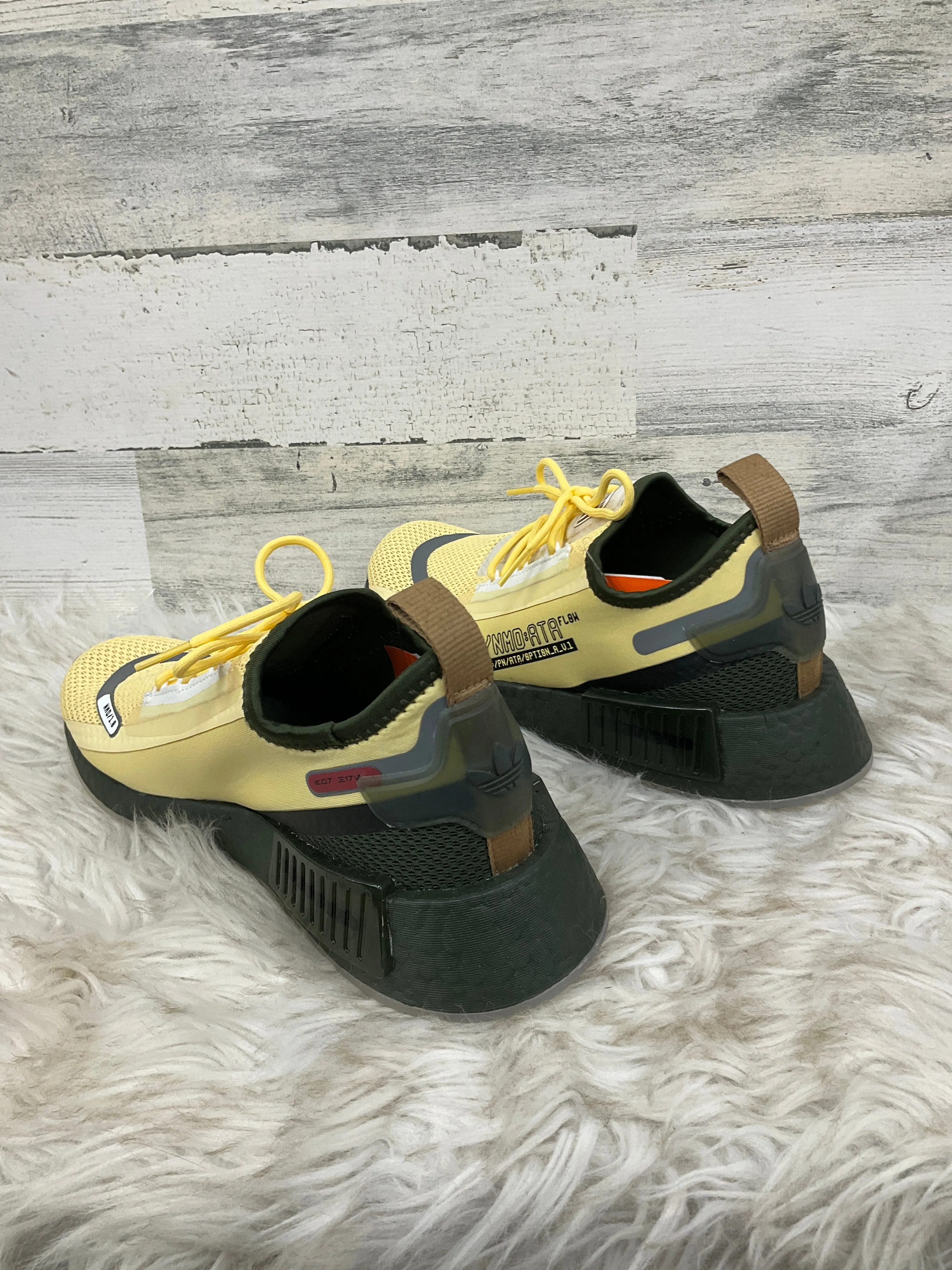 Shoes Athletic By Adidas In Yellow, Size: 6.5 adidas