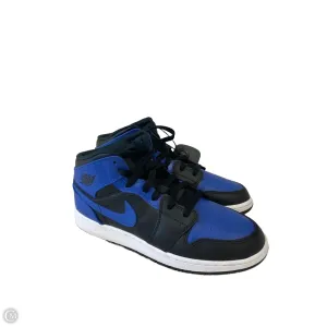 Shoes Athletic By Nike In Black & Blue, Size: 7.5 nike