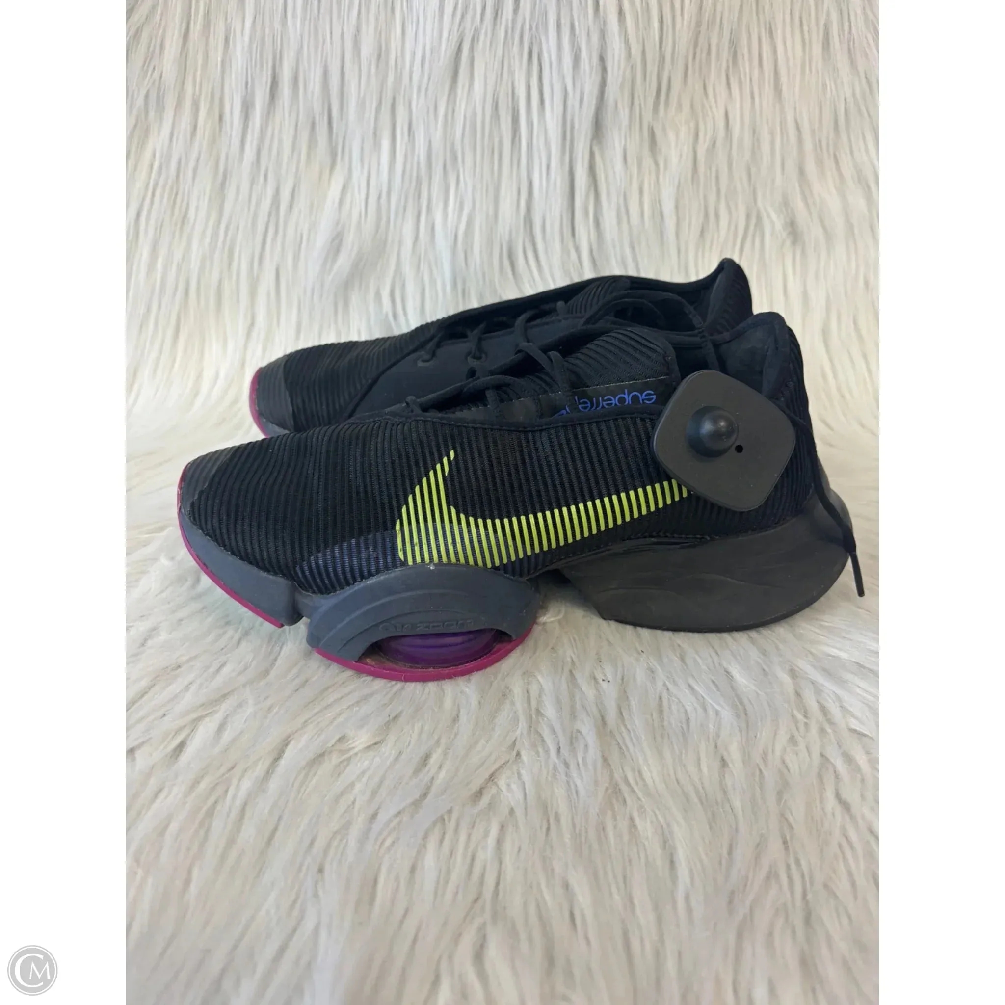 Shoes Athletic By Nike In Black & Green, Size: 8.5 nike