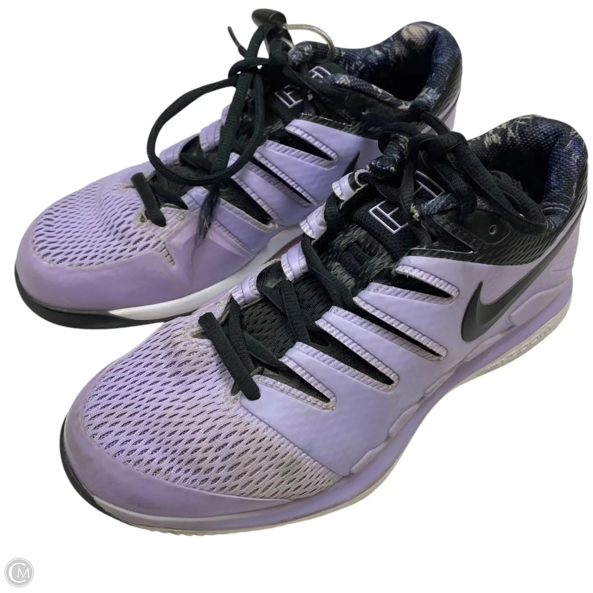 Shoes Athletic By Nike In Black & Purple, Size: 8 nike