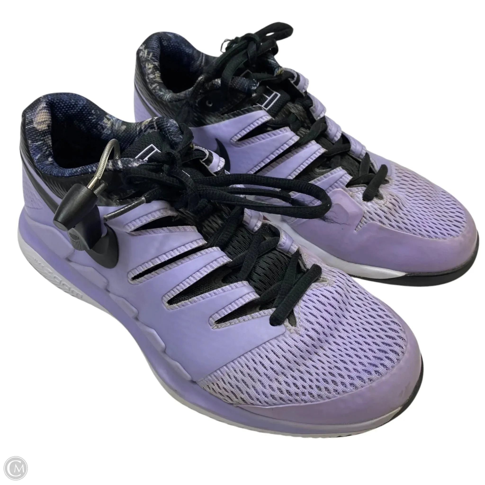 Shoes Athletic By Nike In Black & Purple, Size: 8 nike