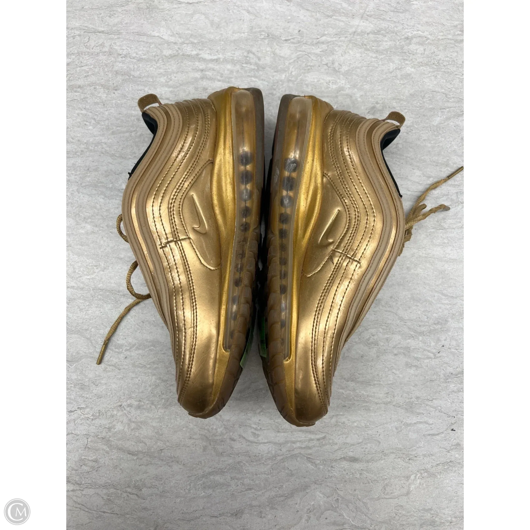 Shoes Athletic By Nike In Gold, Size: 8 nike