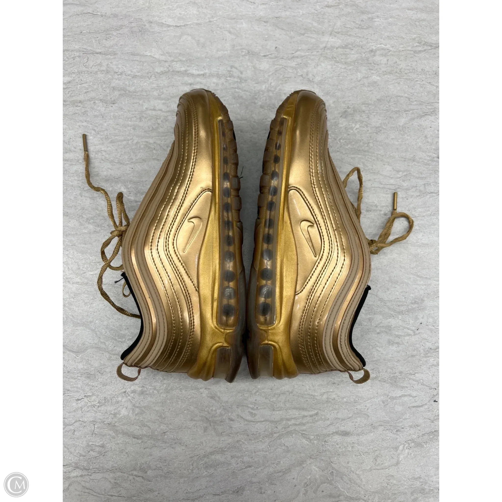 Shoes Athletic By Nike In Gold, Size: 8 nike
