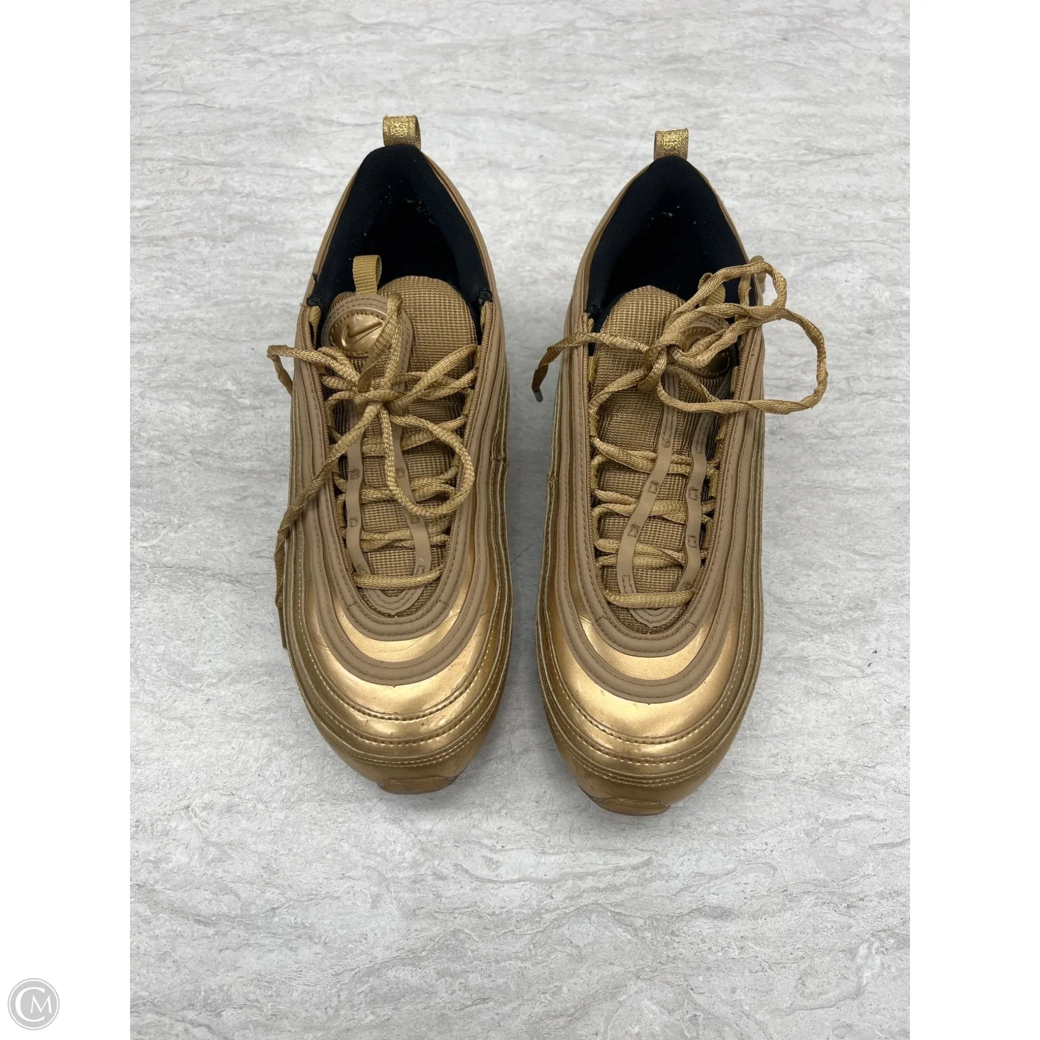 Shoes Athletic By Nike In Gold, Size: 8 nike