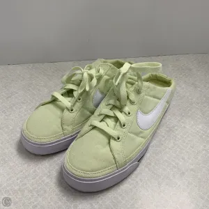 Shoes Athletic By Nike In Green, Size: 7 nike