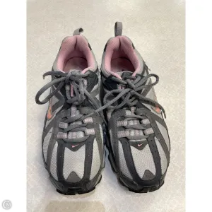 Shoes Athletic By Nike In Grey & Pink, Size: 8 nike