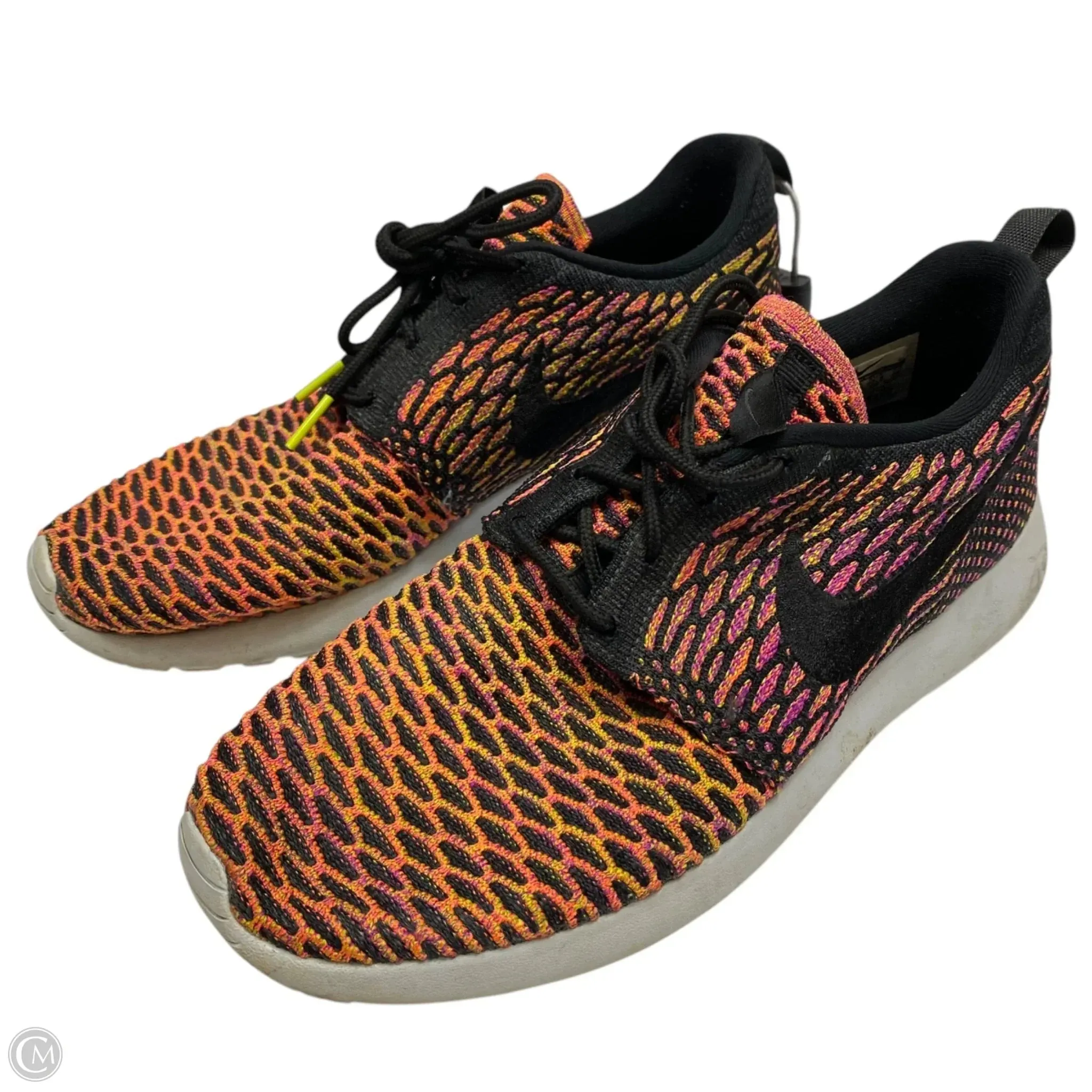 Shoes Athletic By Nike In Pink & Yellow, Size: 9 nike