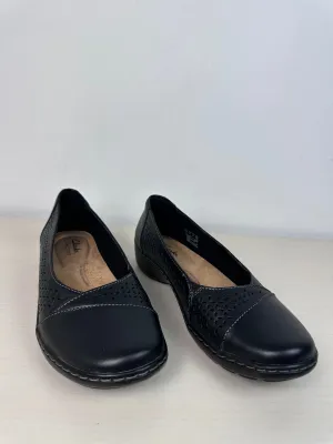 Shoes Flats By Clarks In Black, Size: 6.5 clarks