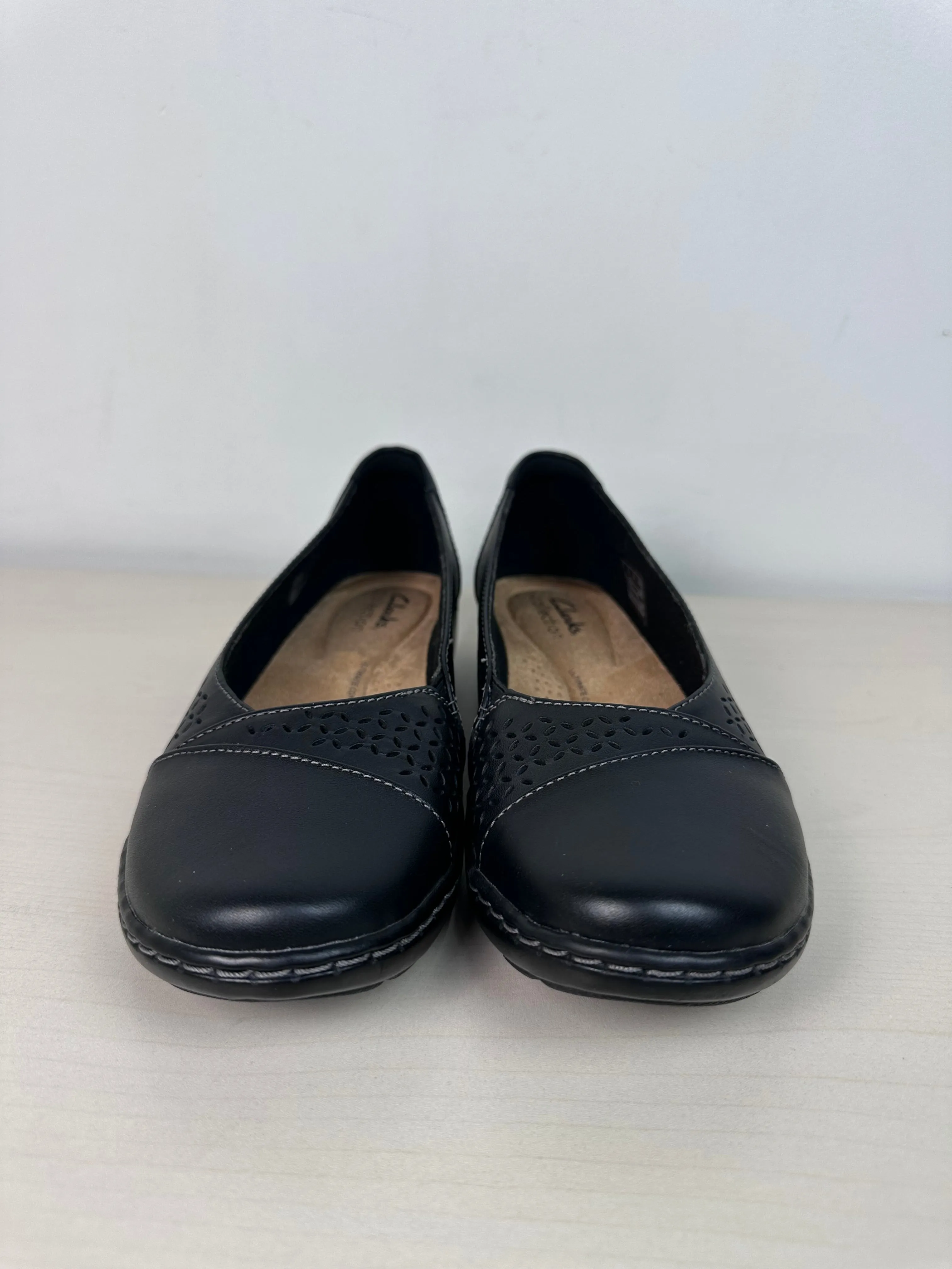 Shoes Flats By Clarks In Black, Size: 6.5 clarks