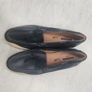 Shoes Flats By Clarks In Navy, Size: 10 clarks